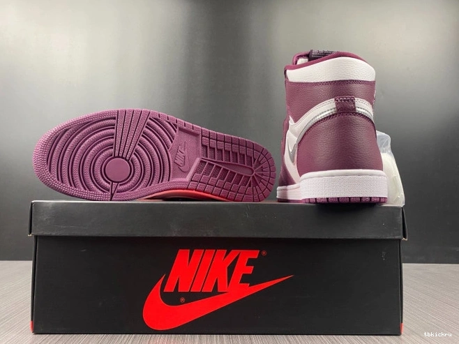 Cheap TBK OG 555088-611 Bordeaux 1 Jordan High Air 0715